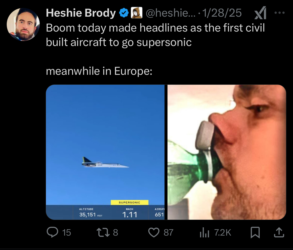 Boom Supersonic Aircraft